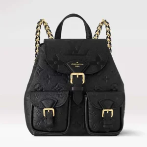 Louis Vuitton LV Women Backup in Cowhide-leather Trim-Black M47072