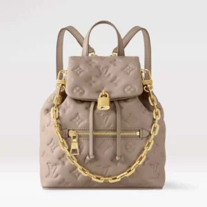 Louis Vuitton LV Women Coussin Backpack PM-Gray M13358