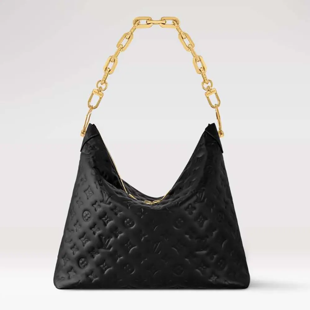 Louis Vuitton LV Women Coussin Hobo MM-Black M12068