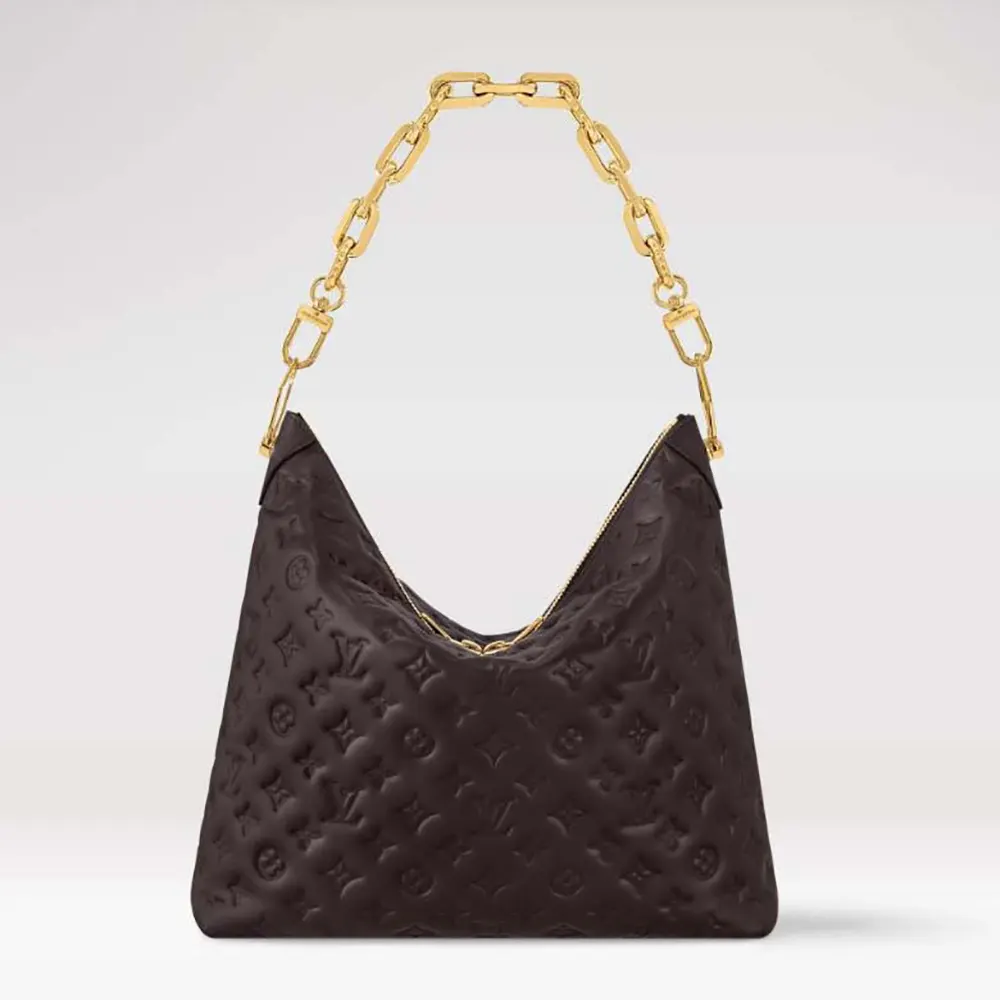 Louis Vuitton LV Women Coussin Hobo MM-Burgundy M12072