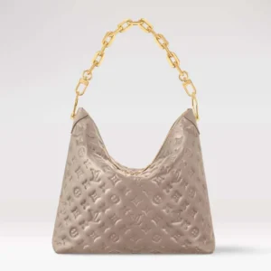 Louis Vuitton LV Women Coussin Hobo MM-Gray M12071