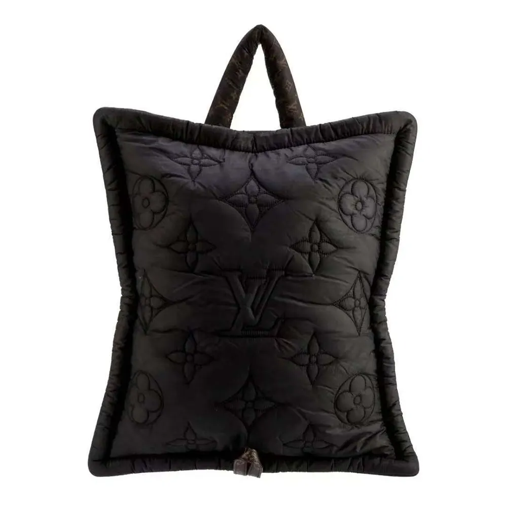 Louis Vuitton LV Women Pillow Backpack-Black M58981