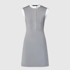 Louis Vuitton LV Women Technical Jersey Color-Block Dress 1AGNPX