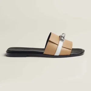 Hermes Unisex Giulia sandal-Sandy
