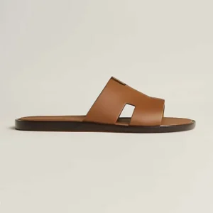 Hermes Unisex Izmir Sandal-Brown H041141ZH03390