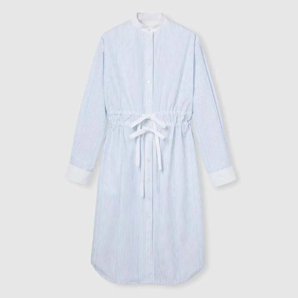 Gucci Women Cotton Fil Coupé Shirt Dress 832072Z7ASD