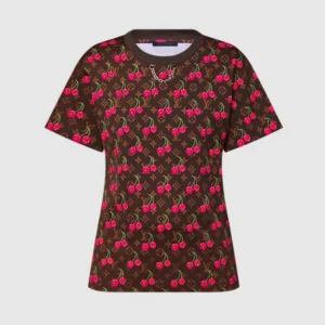 Louis Vuitton Women LV x TM Cherry T-Shirt 1AHJJF