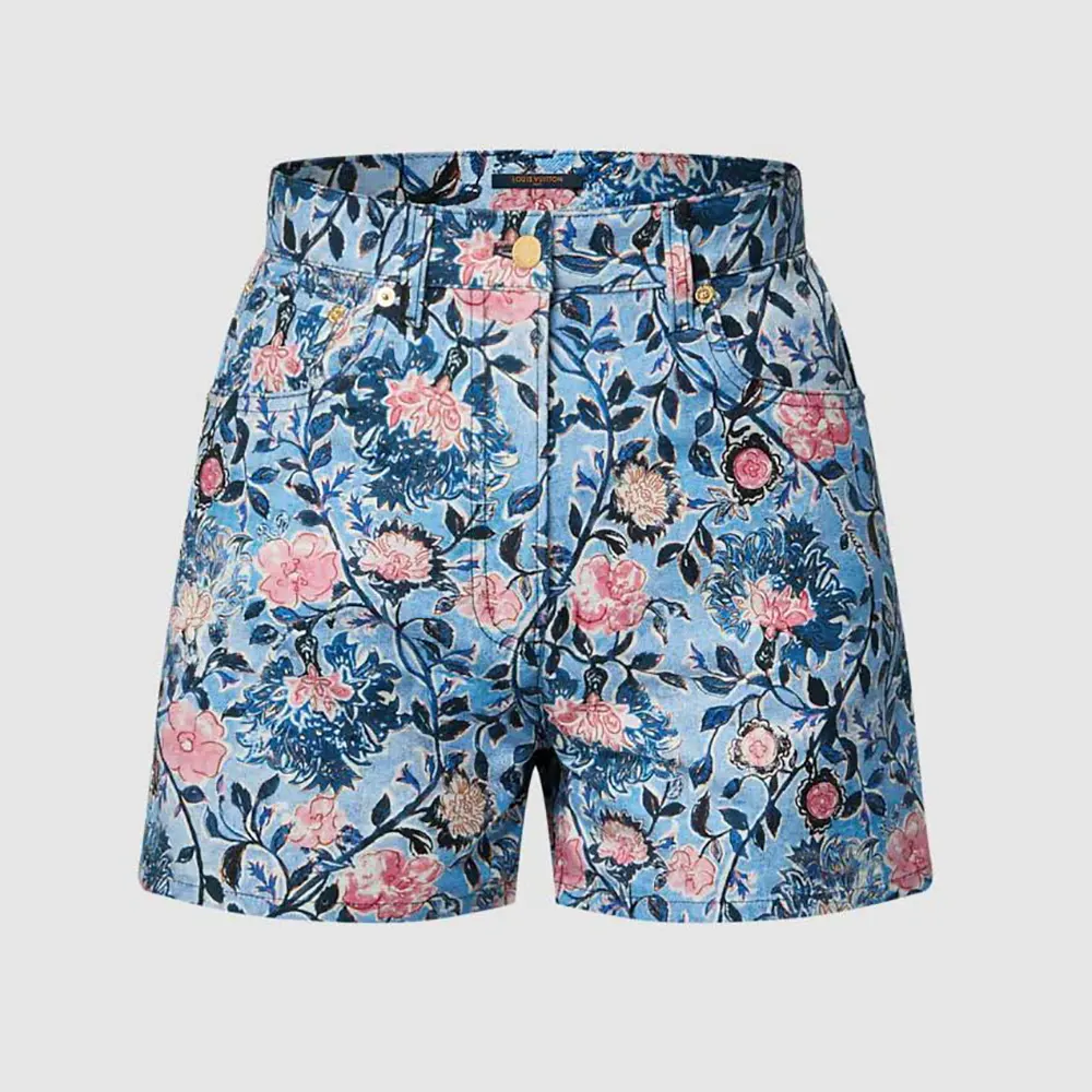Louis Vuitton Women Floral Vine Shorts 1AHI78