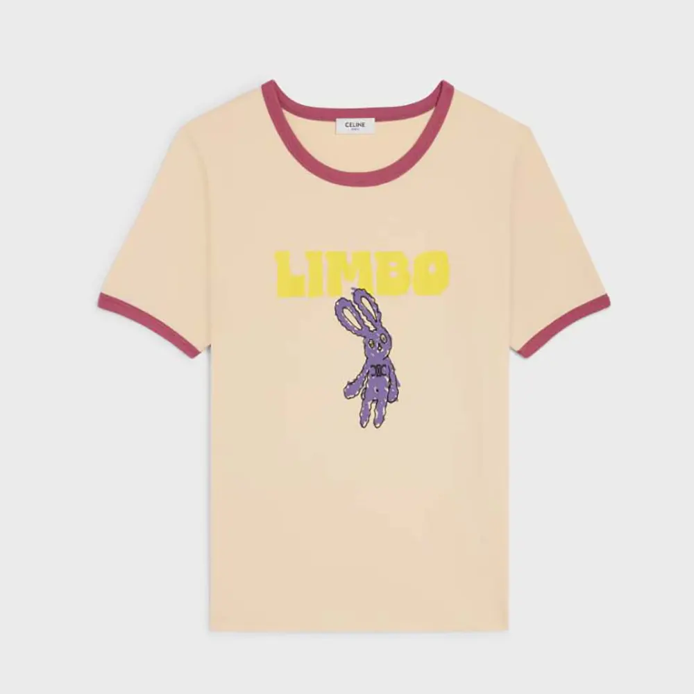 Celine Women 70’S T-Shirt In Cotton Jersey RX0CF507Z