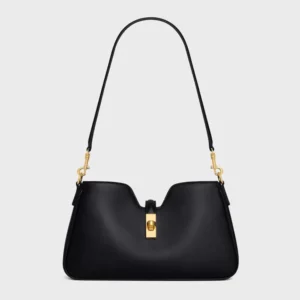 Celine Women Shoulder Camille 16 Soft In Smooth Calfskin-Black