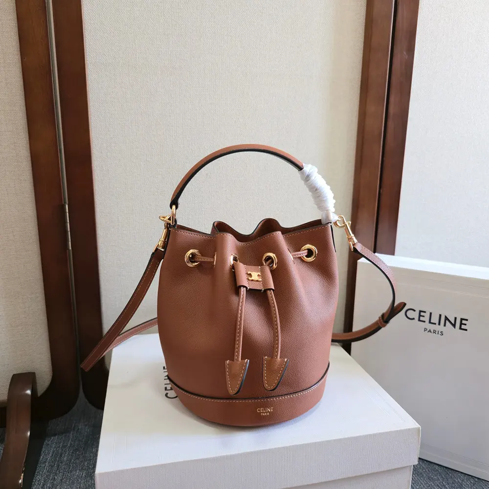 Celine Women Teen Clara Bag in Supple Grained Calfskin