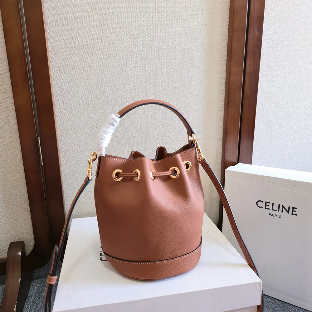 Celine Women Teen Clara Bag in Supple Grained Calfskin