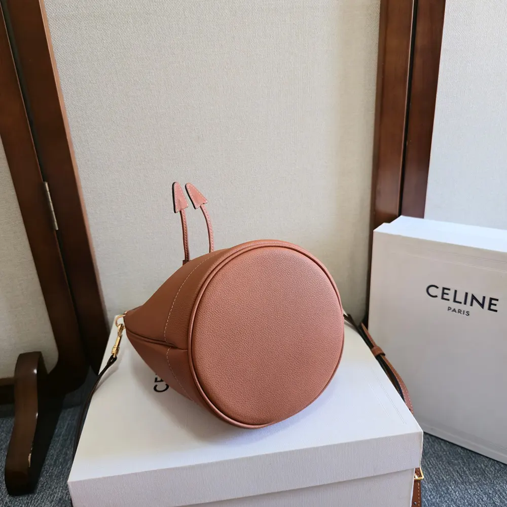 Celine Women Teen Clara Bag in Supple Grained Calfskin