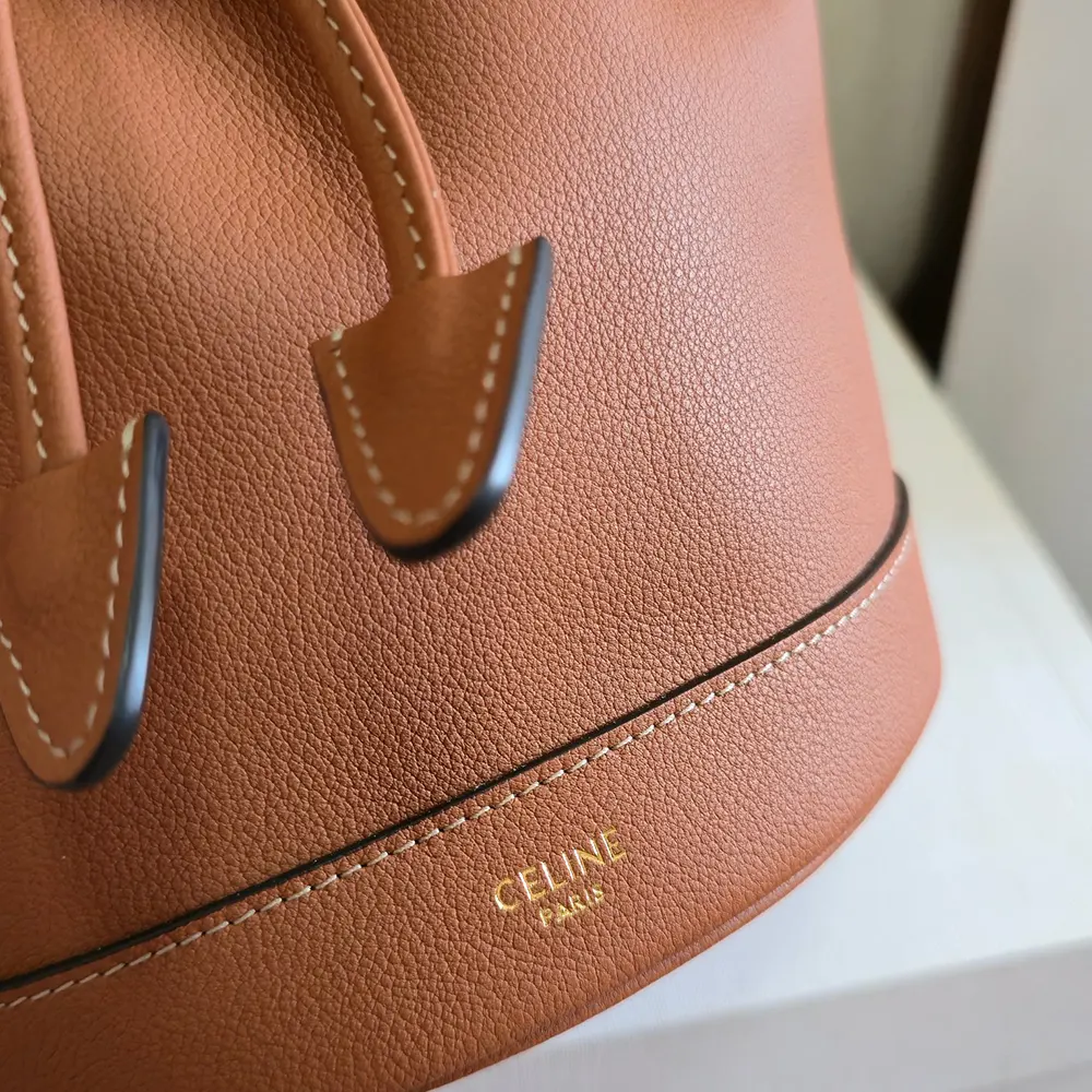 Celine Women Teen Clara Bag in Supple Grained Calfskin