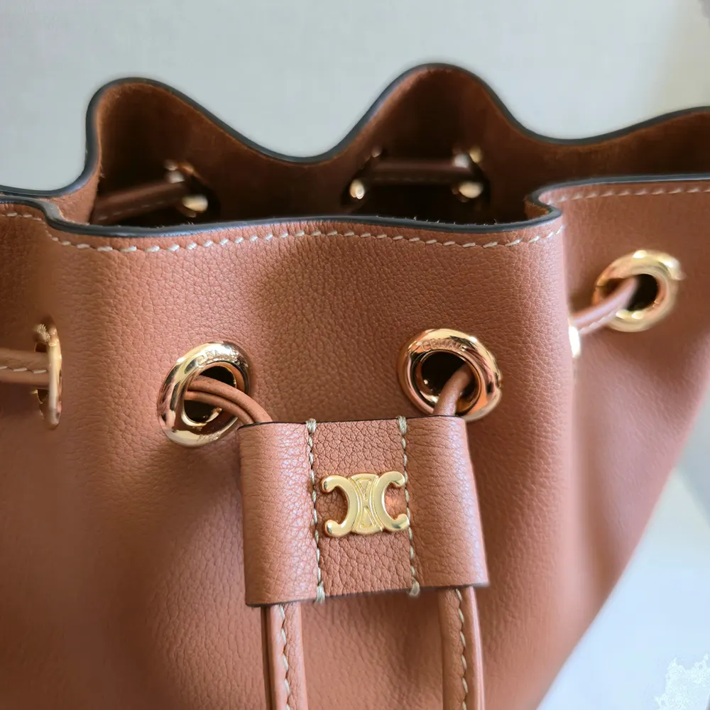 Celine Women Teen Clara Bag in Supple Grained Calfskin