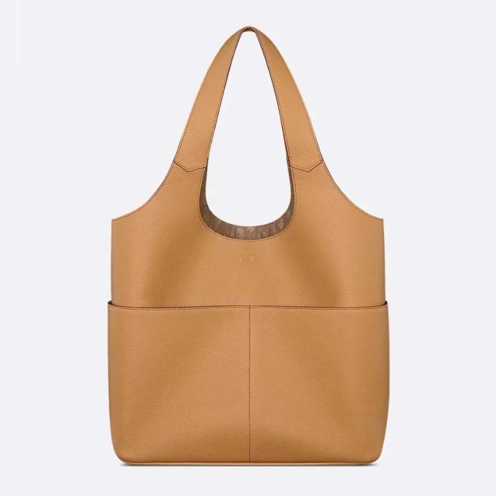 Dior Unisex Privé Tote Bag Brown Dior Icons Calfskin 1LLSH276KEC