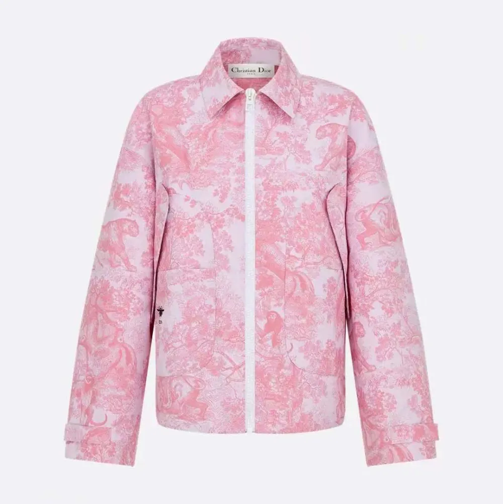 Dior Women Dioriviera Jacket White Jacquard Technical Taffeta 547C85A2826