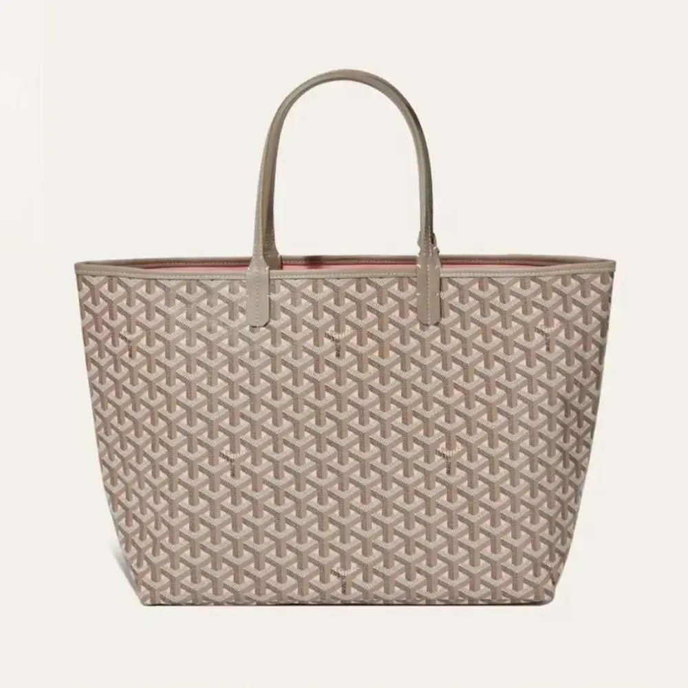 Goyard Women Saint Louis GM Bag-GreyPink STLEFLGMLTY44CL61P