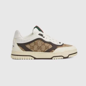 Gucci Unisex Gucci Re-Web Sneaker-Brown 807057AADHW