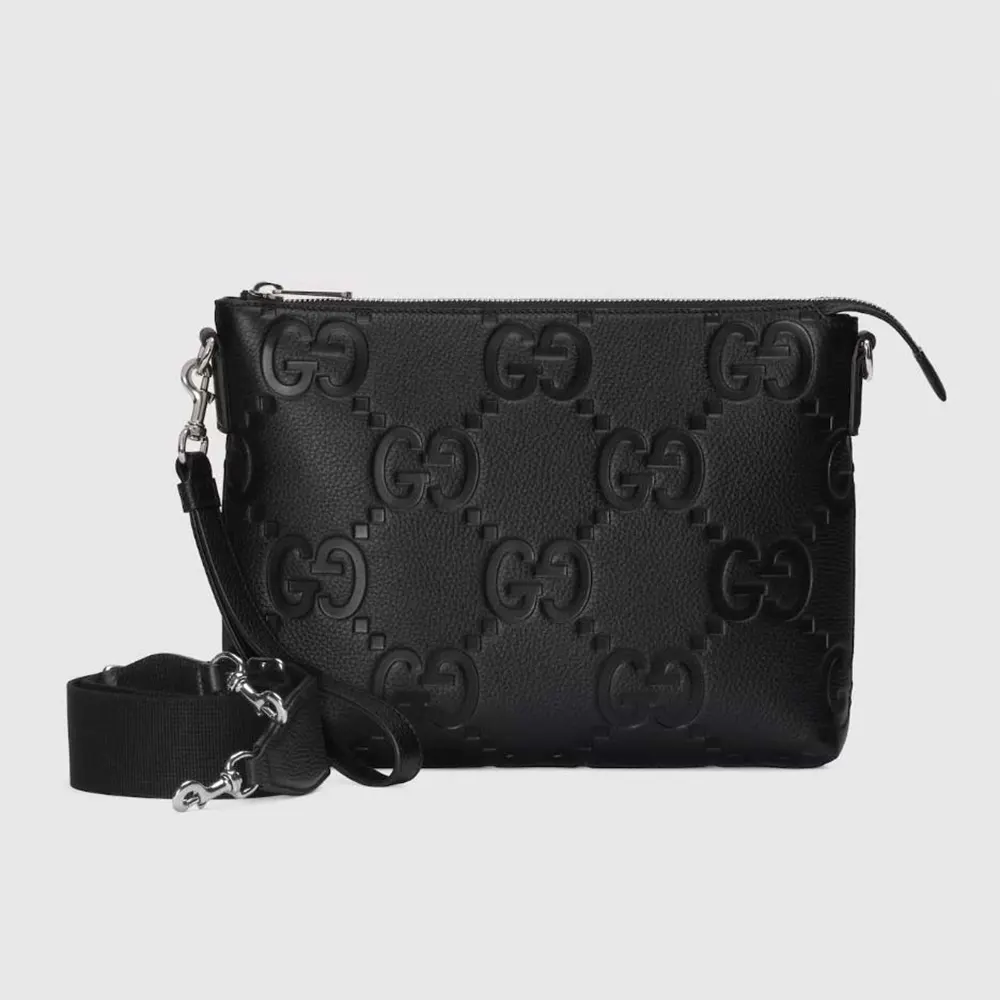 Gucci Unsiex GG Jumbo Medium Crossbody Bag 696009AABY71000