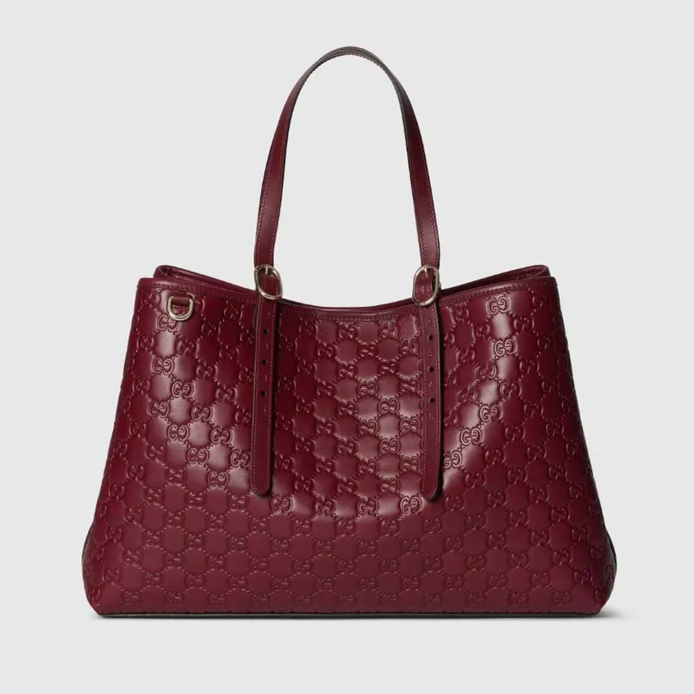 Gucci Women GG Emblem Large Tote Bag 815213AAFDV6207