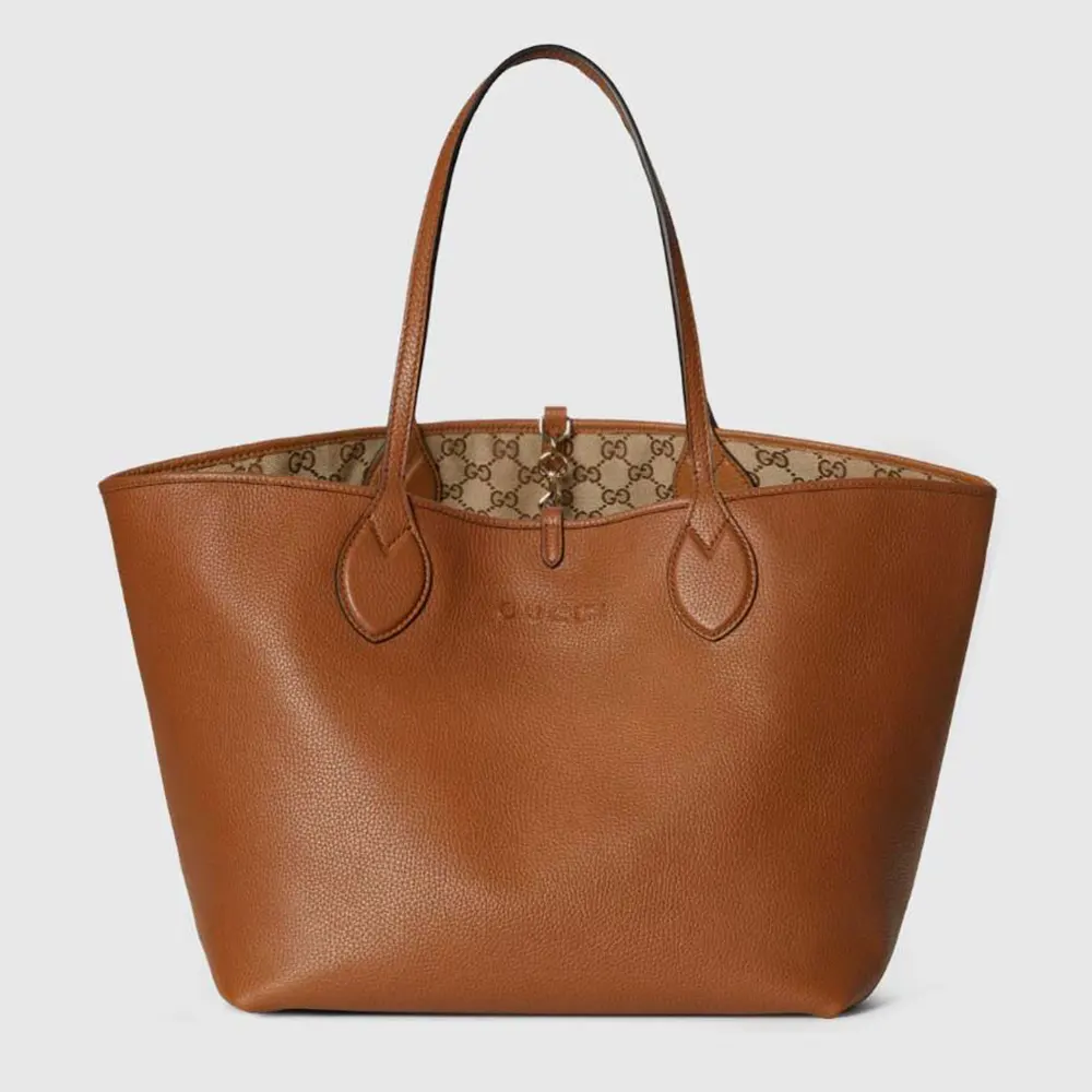 Gucci Women Gucci Totissima Large Reversible Tote Bag-Brown 839112AAFEQ