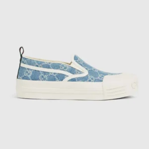 Gucci Unisex Slip-on Sneaker-Light Blue ‎836059FAEZJ4646