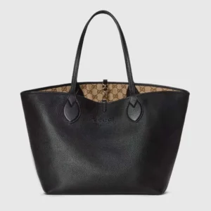 Gucci Women Totissima Large Reversible Tote Bag-Black 839112AAFEQ