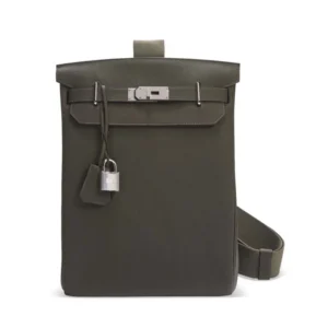 Hermes Unisex Hac A Dos PM Backpack-Dark Green H083589