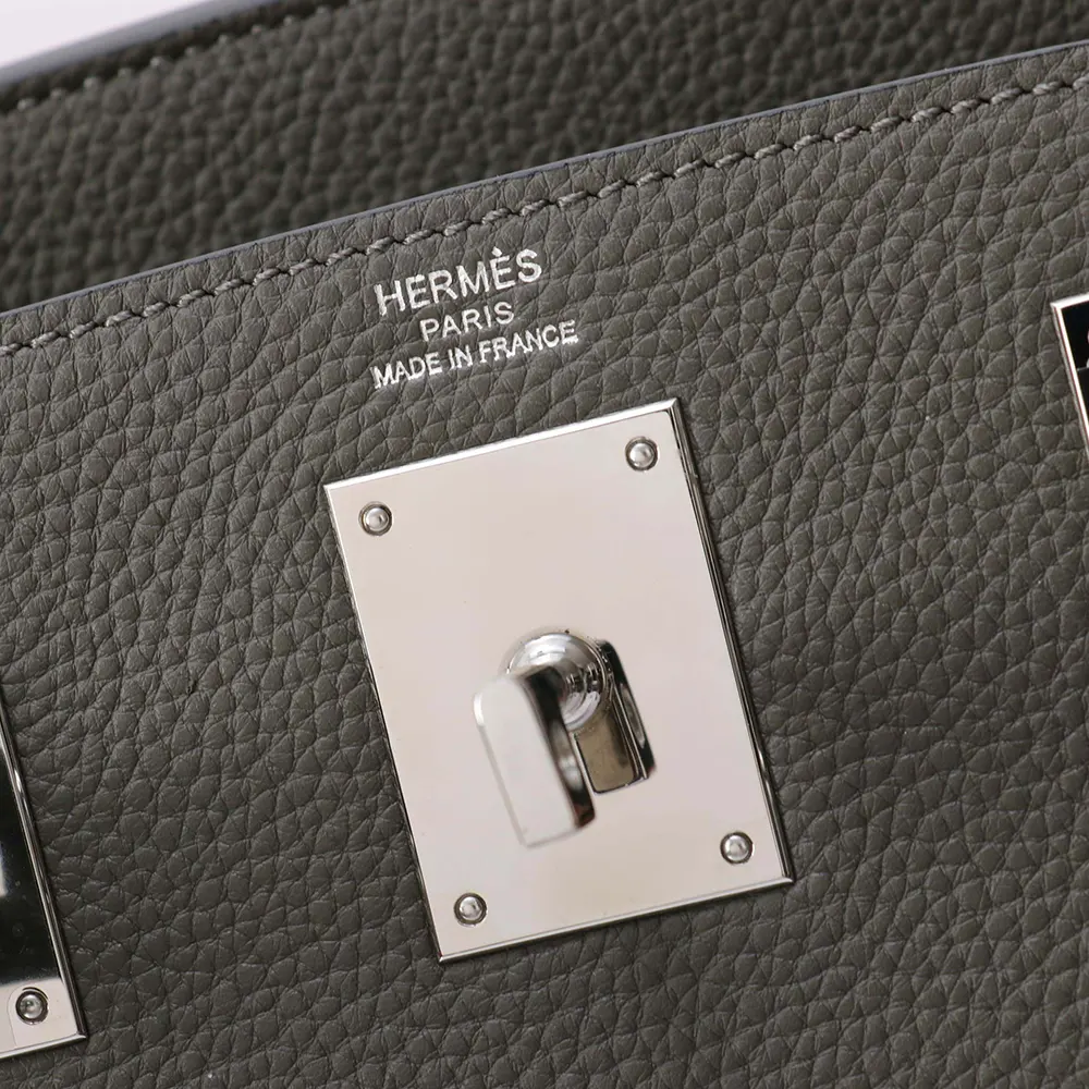 Hermes Unisex Hac A Dos PM Backpack-Dark Green H083589