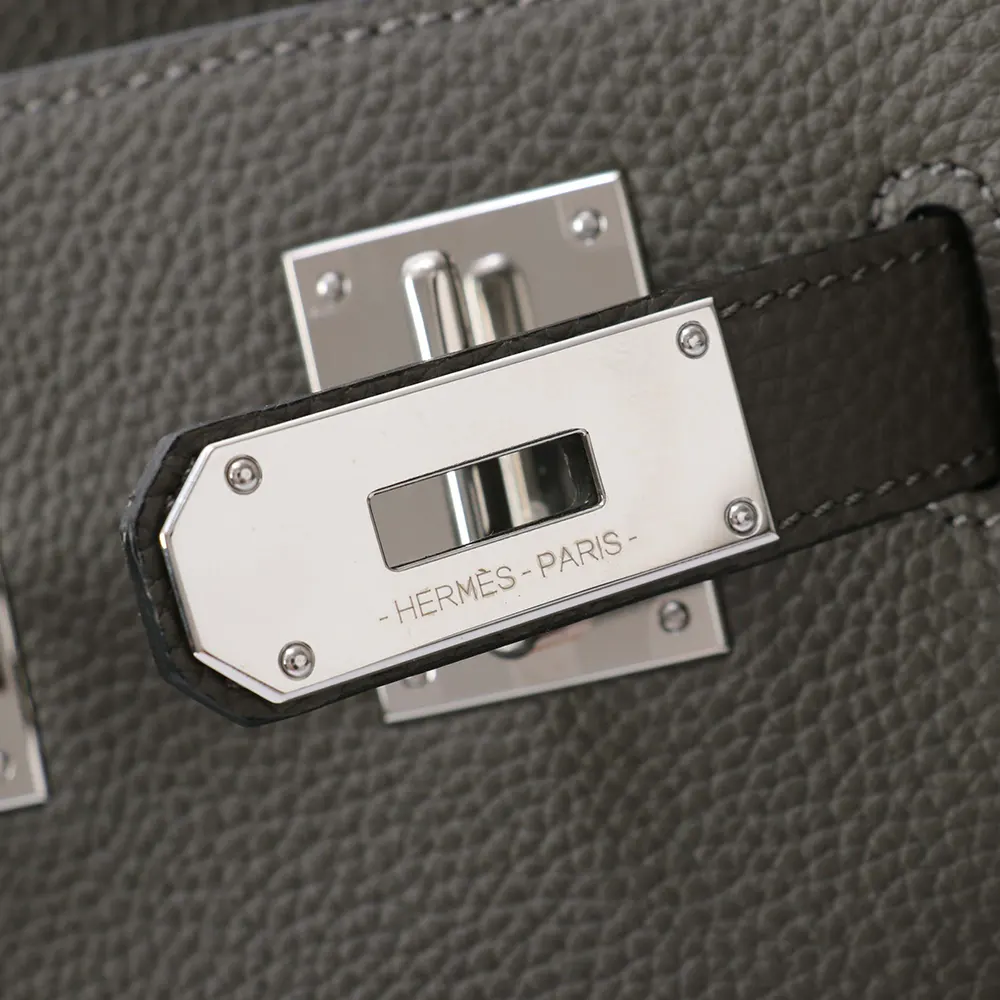 Hermes Unisex Hac A Dos PM Backpack-Dark Green H083589