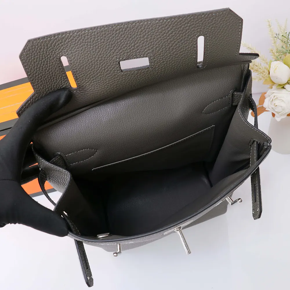 Hermes Unisex Hac A Dos PM Backpack-Dark Green H083589