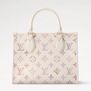 Louis Vuitton LV Women OnTheGo PM Embossed Grained Cowhide Leather M25770