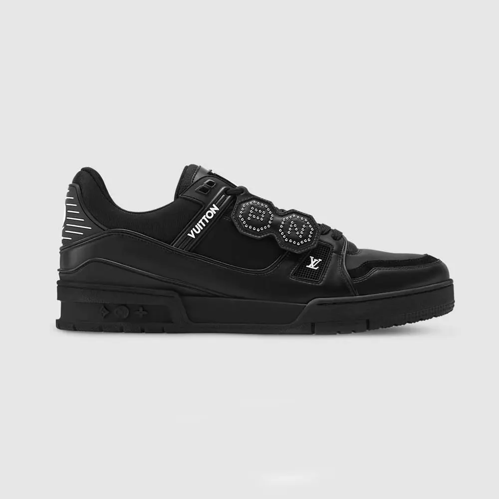 Louis Vuitton LV Unisex LV Trainer Sneaker-Black 1AIKRS