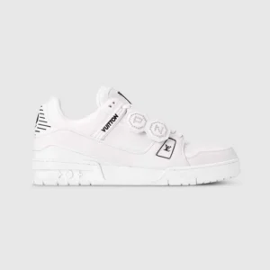 Louis Vuitton LV Unisex LV Trainer Sneaker-White 1AIKR9