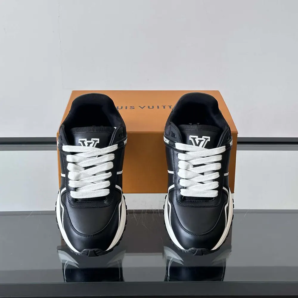 Louis Vuitton LV Unisex Run Away Maxi Sneaker-Black 1AHSS0
