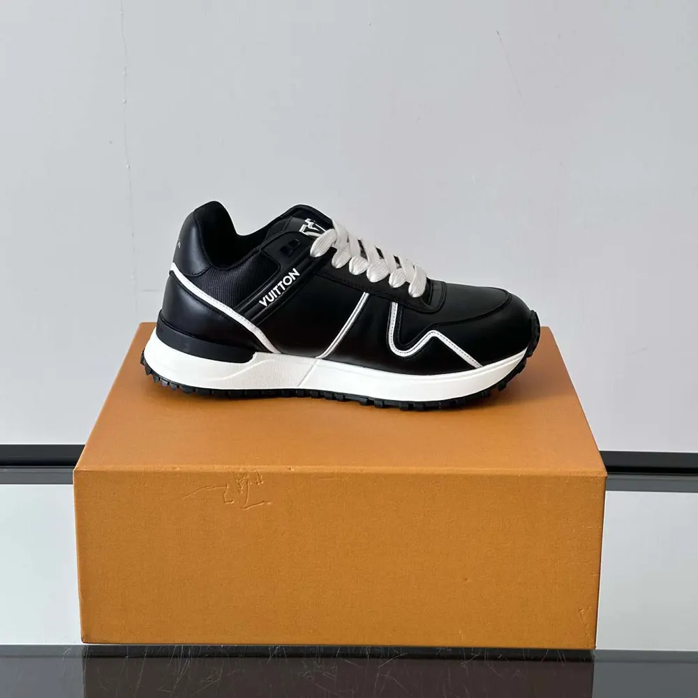 Louis Vuitton LV Unisex Run Away Maxi Sneaker-Black 1AHSS0