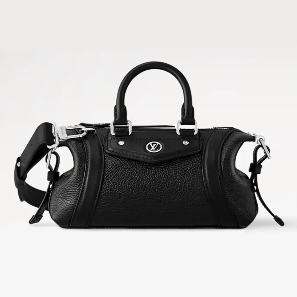 Louis Vuitton LV Women Nano LV Biker in Lambskin Leather-Black M14623