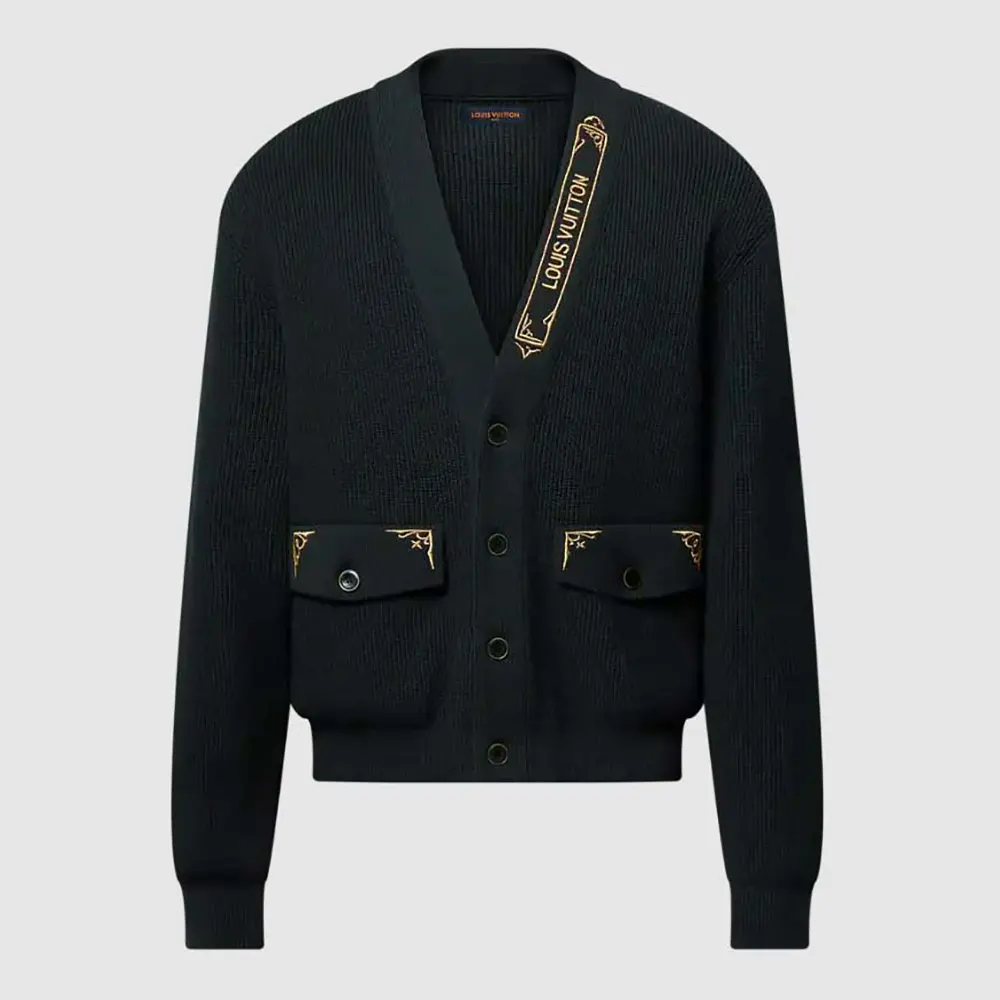 Louis Vuitton Women Embroidered Signature Cardigan 1AHVMZ
