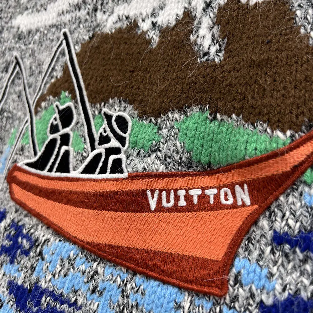 Louis Vuitton Women Zippered Knitted Blouson 1AIMD0 - Image 9