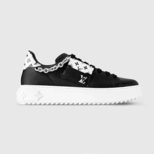 Louis Vuitton Unisex LV Time Out Sneaker-Black 1AHOG9