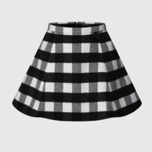 Louis Vuitton Women Check Flared Skirt 1AIQP1