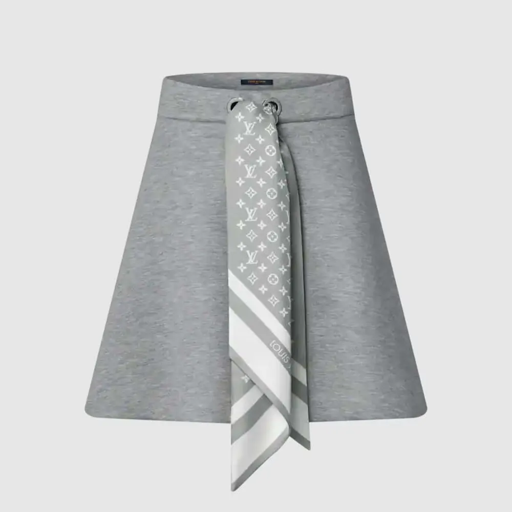 Louis Vuitton Women Monogram Scarf Mini Skirt 1AIR68