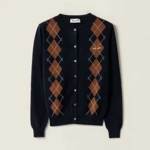 Miu Miu Women Cashmere Cardigan MMF988174BF0008