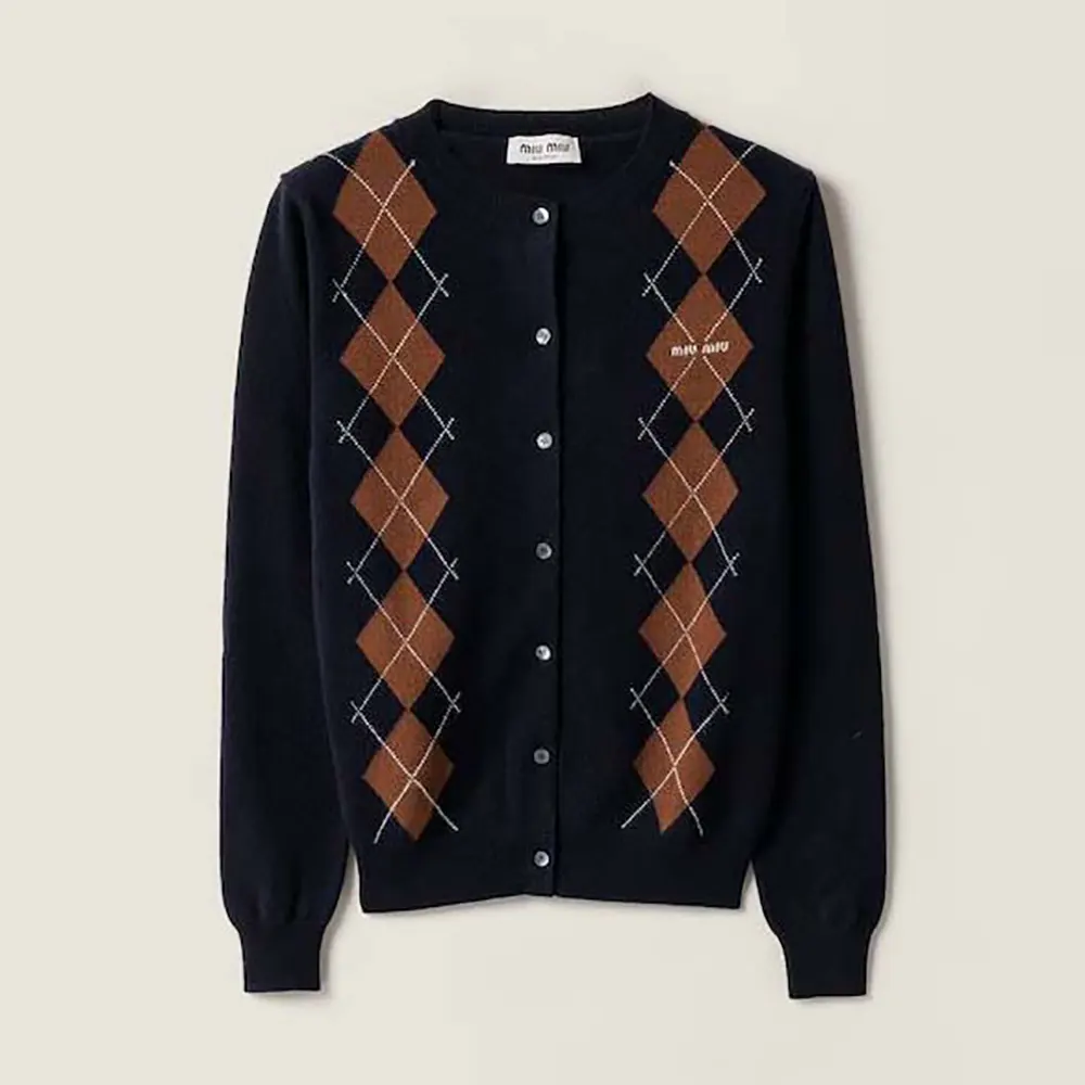 Miu Miu Women Cashmere Cardigan MMF988174BF0008