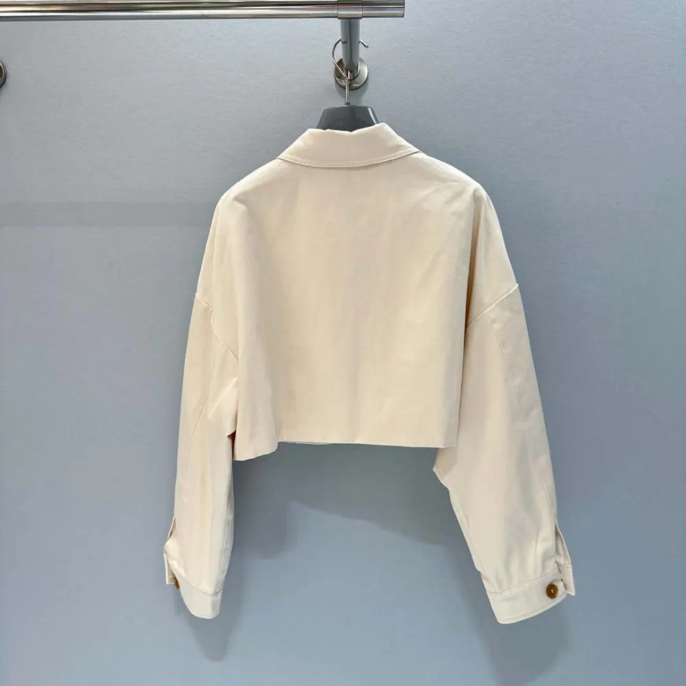 Prada Women Denim Blouson Jacket GFB27914LWF01CD