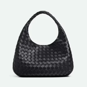 Bottega Veneta Women Medium Campana-Black 844249V