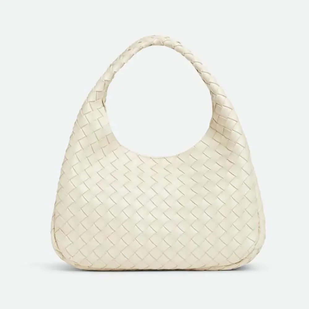 Bottega Veneta Women Medium Campana-White 844249V