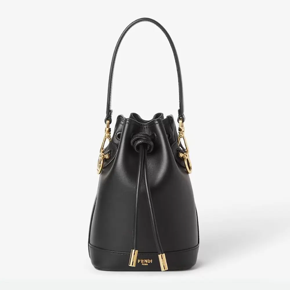 Fendi Women Mon Tresor Black Leather Mini-bag 8BS109AYJ1F0KUR