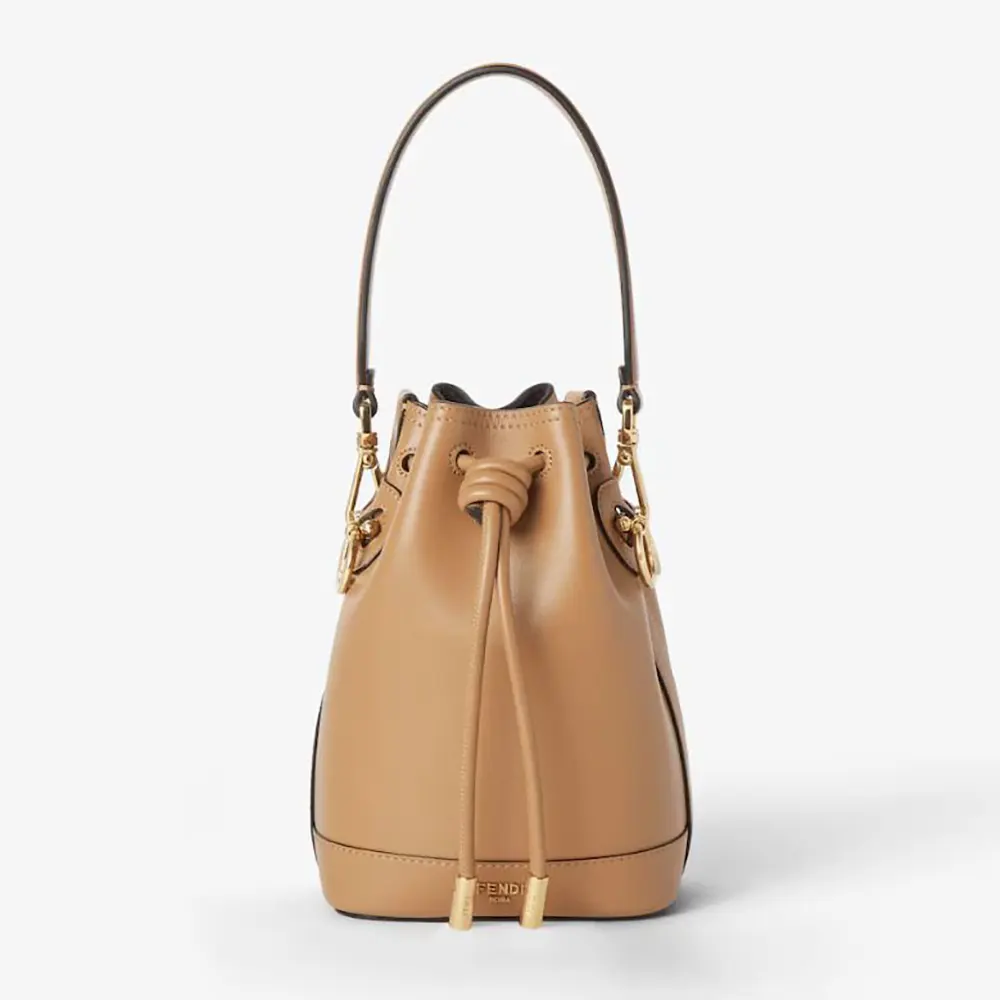 Fendi Women Mon Tresor Cappuccino Leather Mini-bag 8BS109AYJ1F19P8